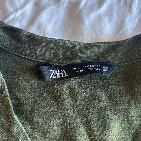 Olive Green Zara Romper - Picture 4 of 4